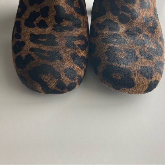 Sandro Sacha Leopard Ankle Boots - Picture 5 of 14